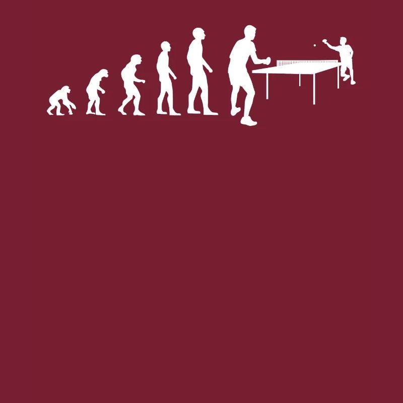 Cadeau de joueur de tennis de table Evolution