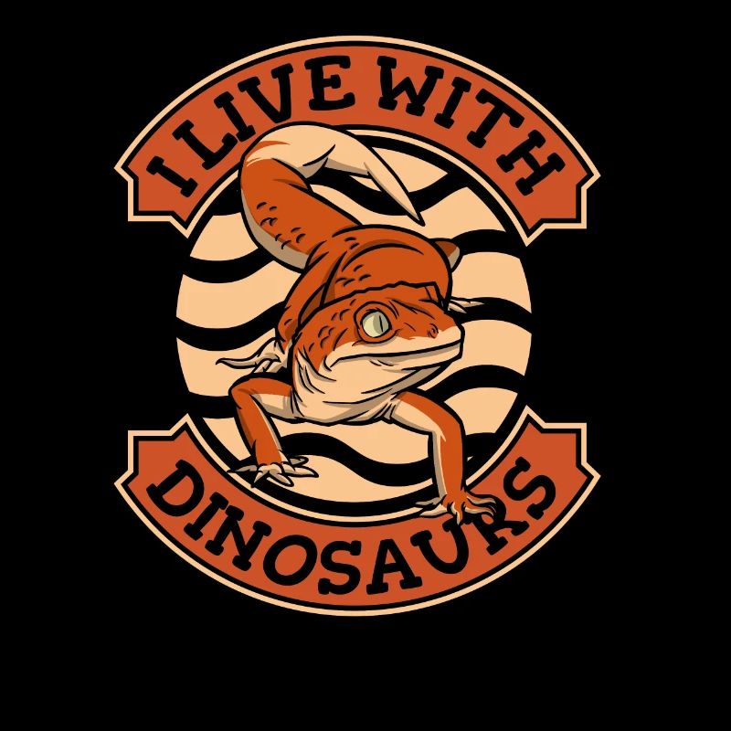 Ich lebe mit Dinosauriern Gekkota Schopfeidechse