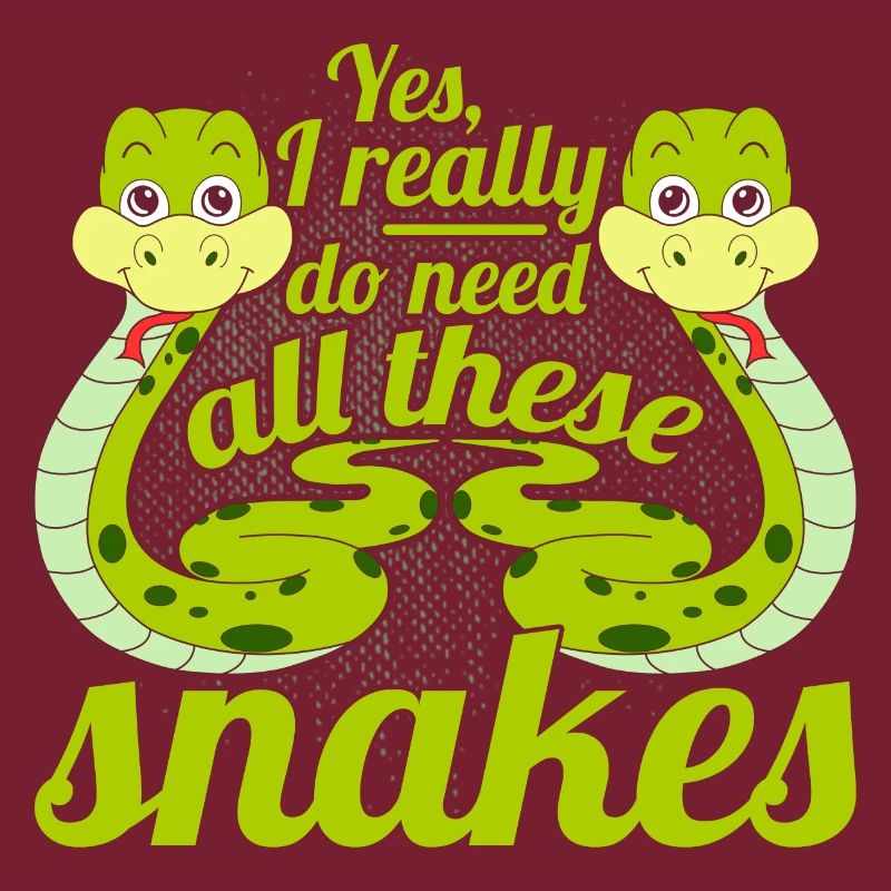 I Really Do Need All These Snakes Python serpent