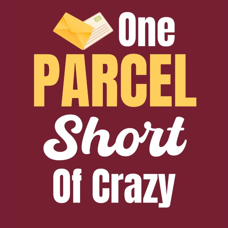 The crazy postal worker is missing a parcel