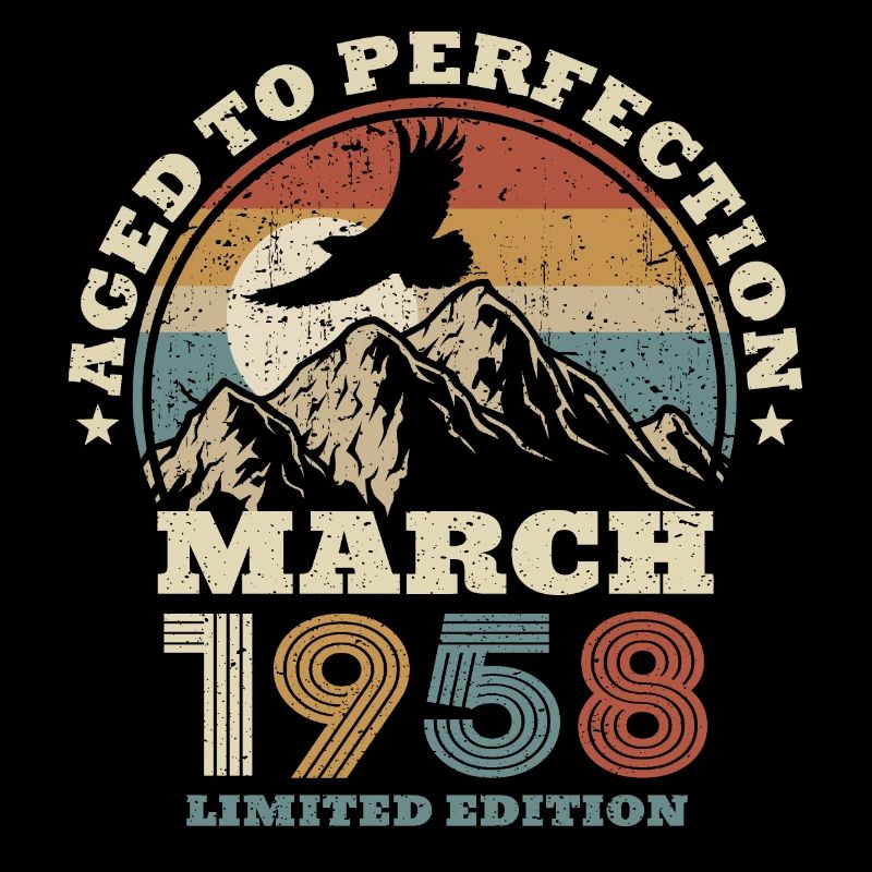65 cumpleaños - marzo de 1958 - 65 años