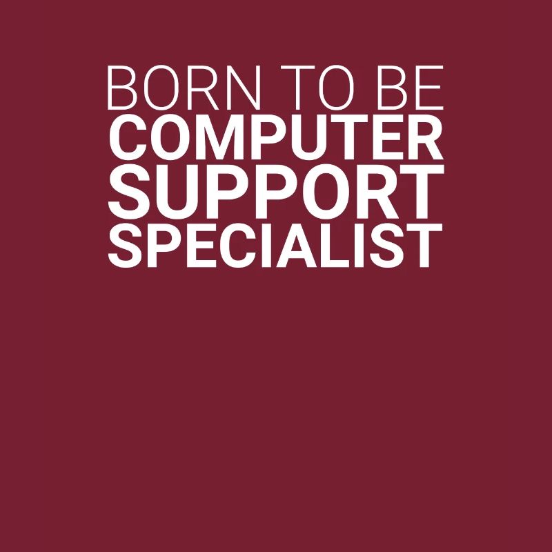 "Computer Support Specialist Born | IT-Support"