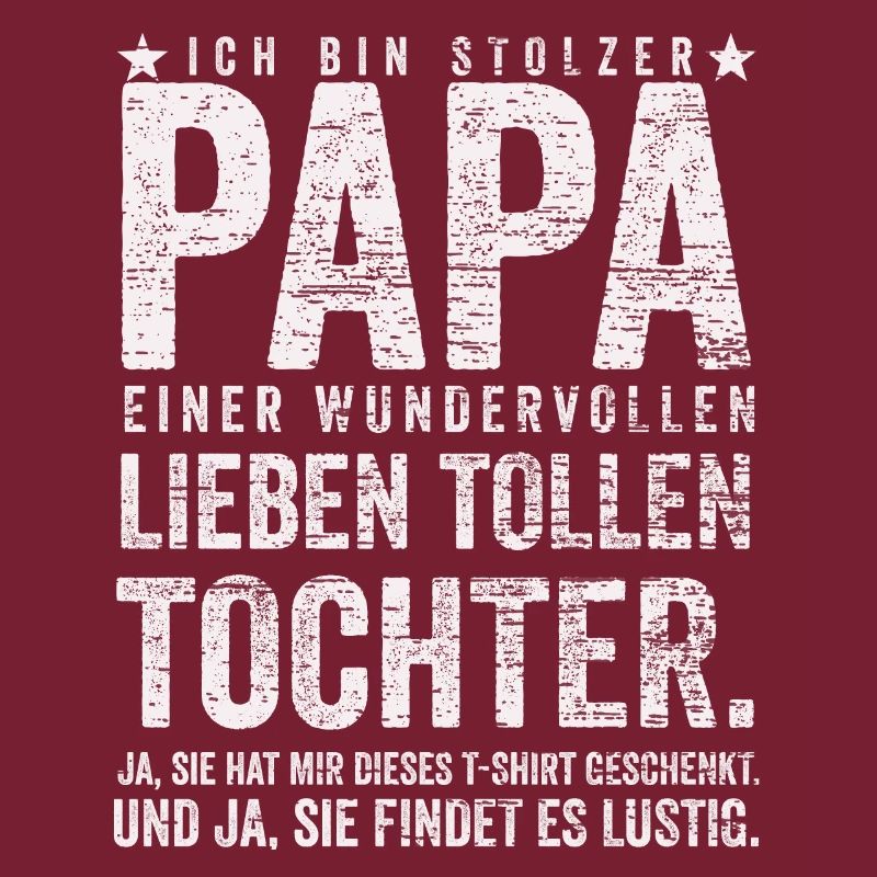 Stolzer Papa einer wundervollen Tochter