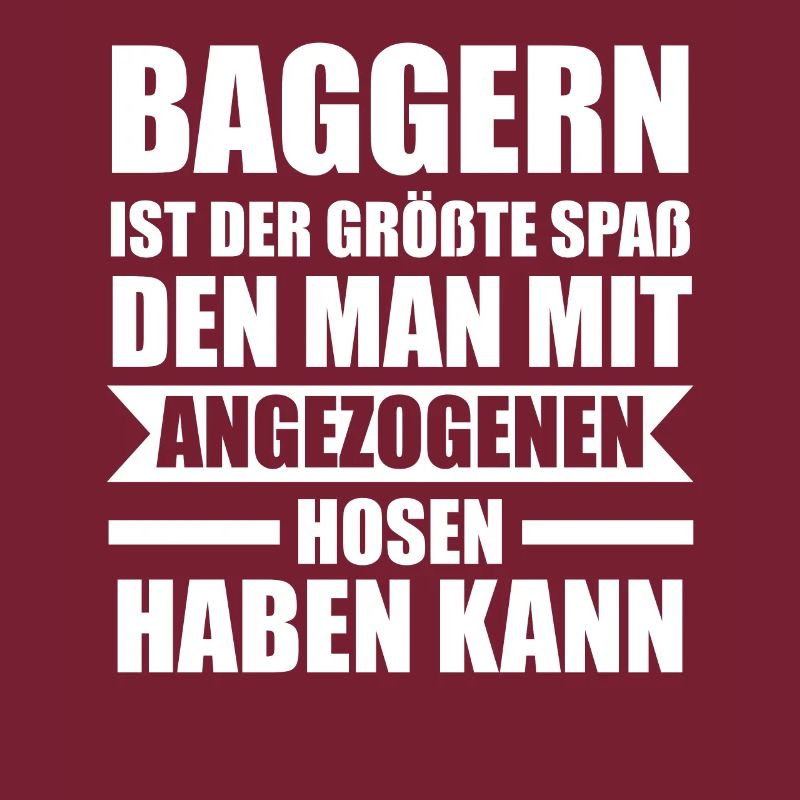Baggerfahrer Maschinenführer Tiefbauer Bagger