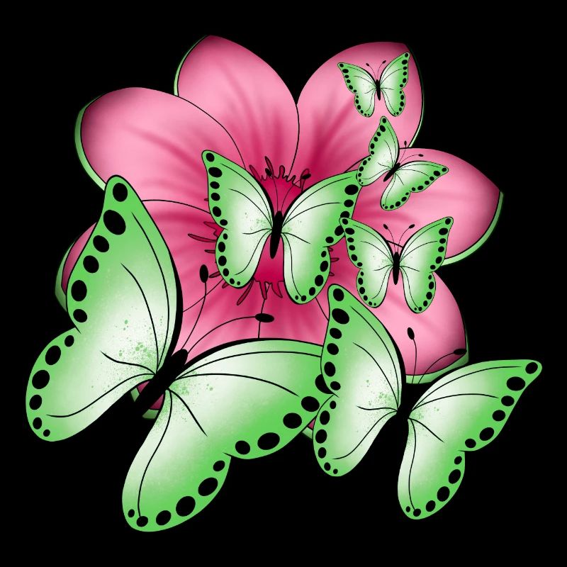 Fleur de papillons