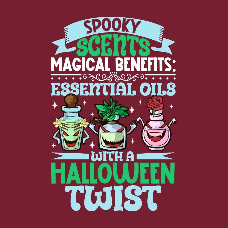 Ätherische Öle Für Halloween-horror. Ätherische