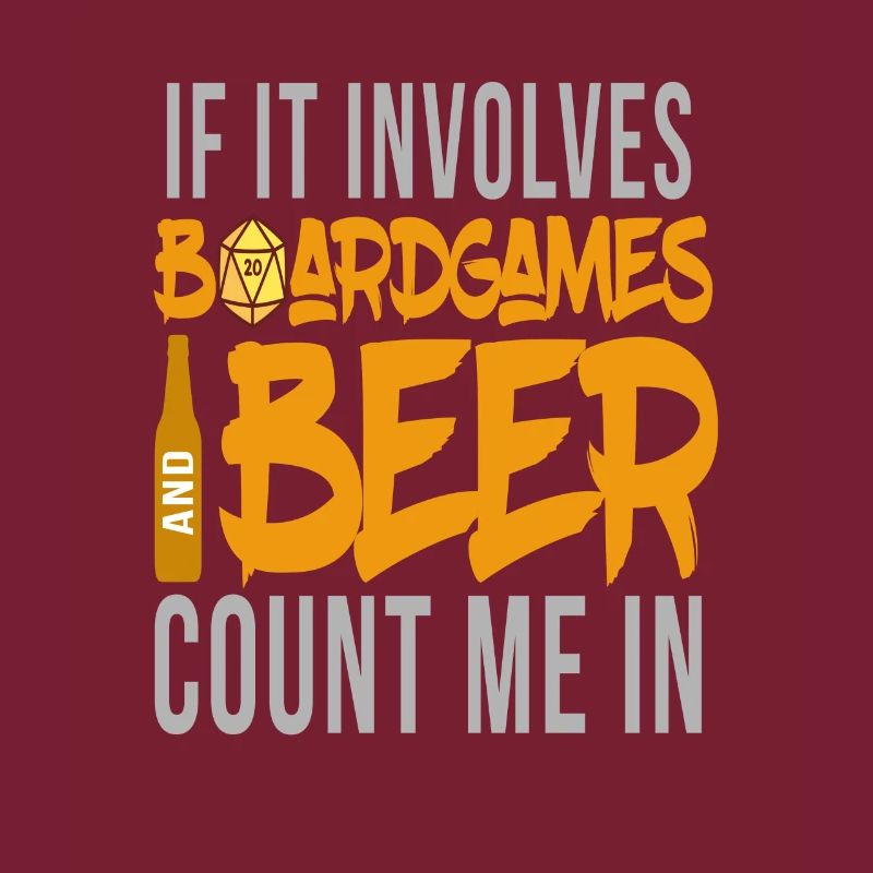 Boardgames and Beer board game nerd