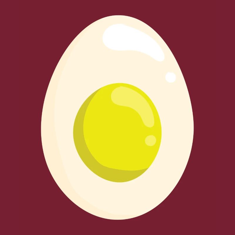 Egg egg yolk bacon breakfast morning