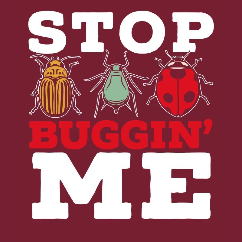 Stop Buggin Me Insect Catching Ladybug Butterfly