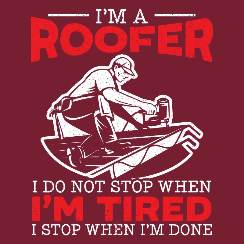 Ich bin ein Dachdecker Dachflüsterer Dach Ninja Job Dachdecker