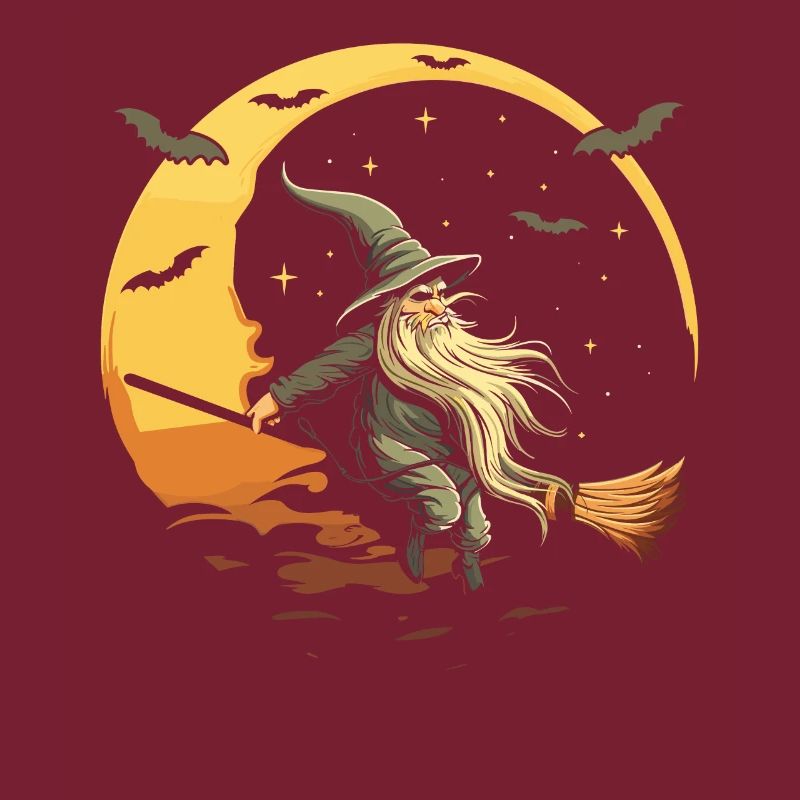 Gartenzwerg Halloween Süßes oder Saures Gärtner