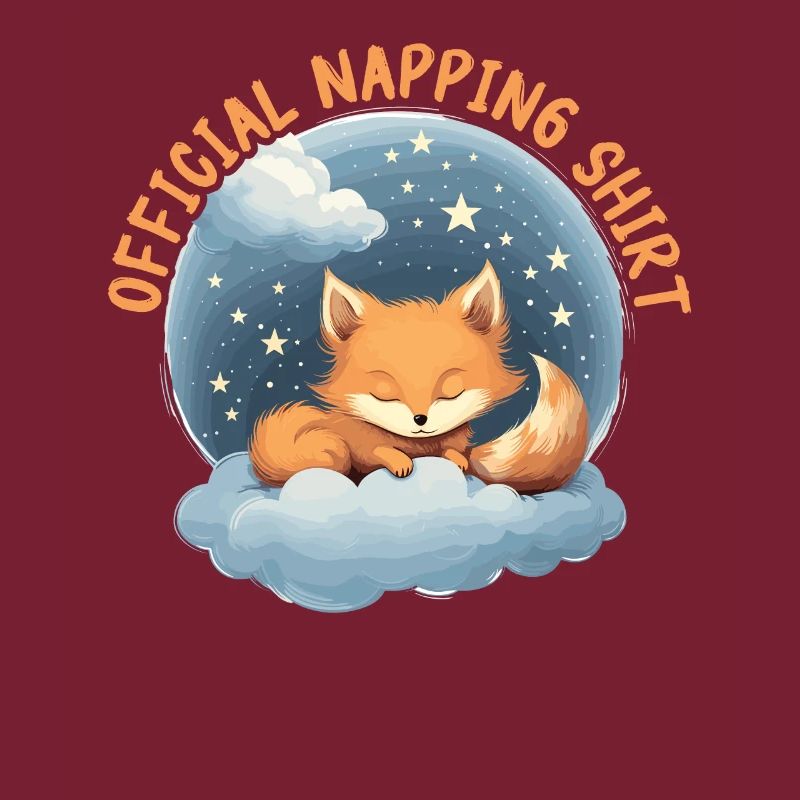 Sleeping Fox Sleepyhead Napping Sleep Fox Lover