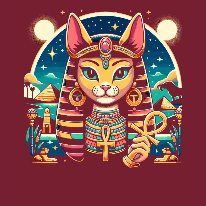 Bastet Déesse égyptienne Égypte Pyramide Égypte