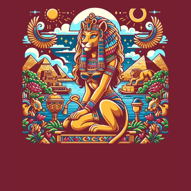 Bastet Déesse égyptienne Égypte Pyramide Égypte