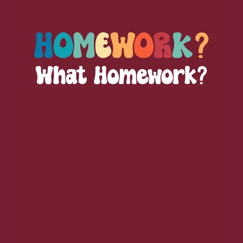 Homework? What homework? Graduation