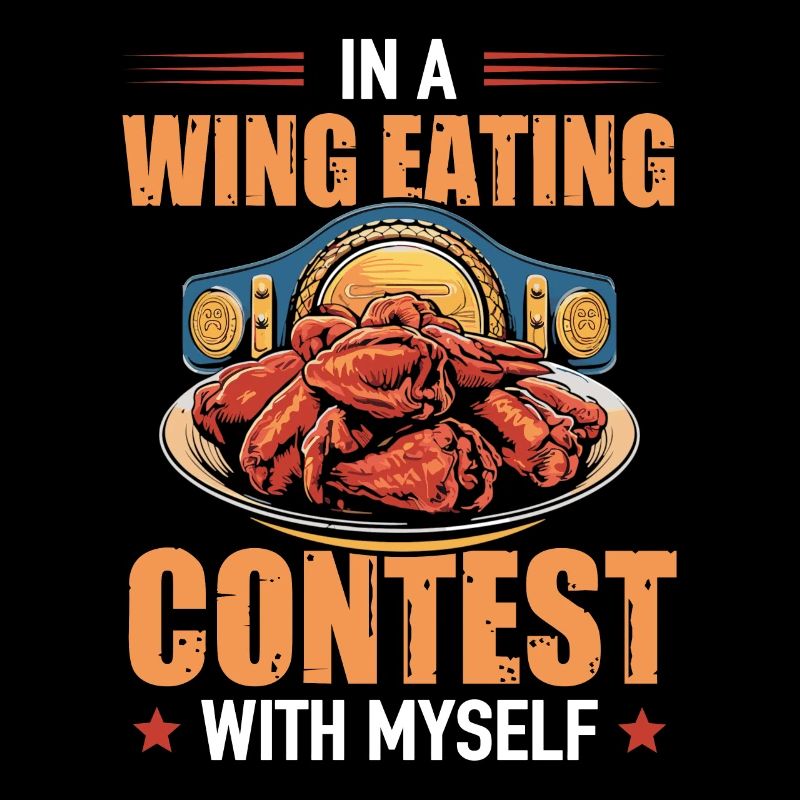 Chicken Wings Wettessen Wing Eating Contest