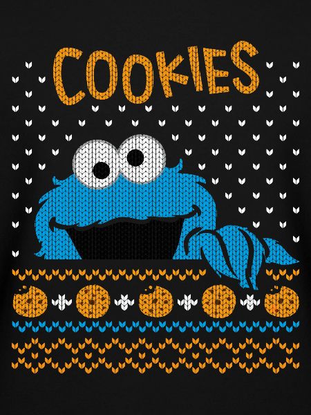 Sesame Street Cookie Monster Grimme Xmas