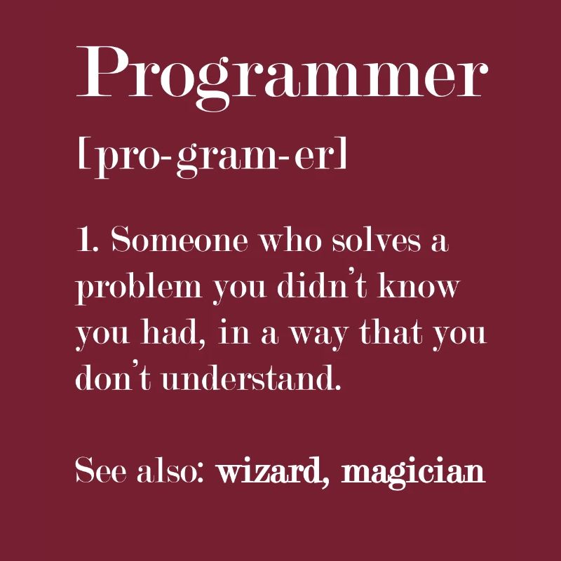 Définition du programmeur