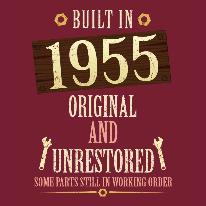 Construit dans l’original de 1955 et non restauré