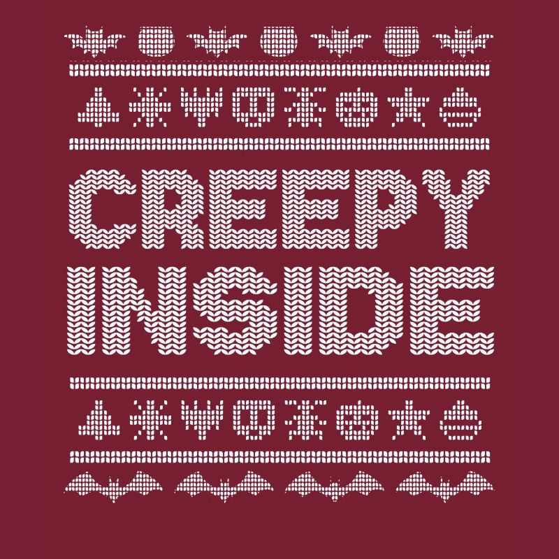 Stitch Pattern Funny Creatures Inside Halloween