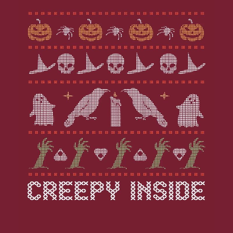 Stitch Pattern Horror Creatures Inside Halloween