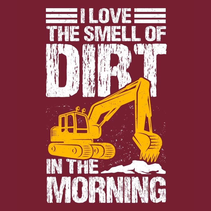 Baggerführer Baggerfahrer Dreck baggern