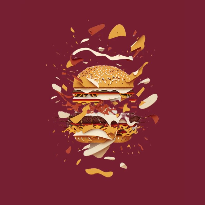 Burger Exploded | Dekonstruierter Burger