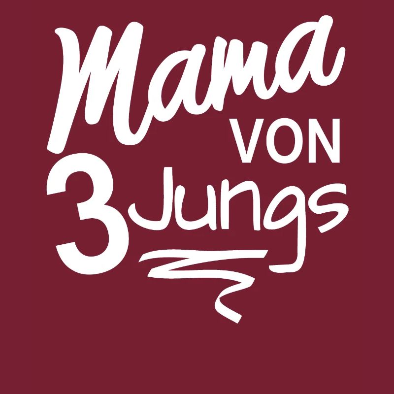 Mama Von 3 Jungs Söhnen Geschenk Mutter Frauen