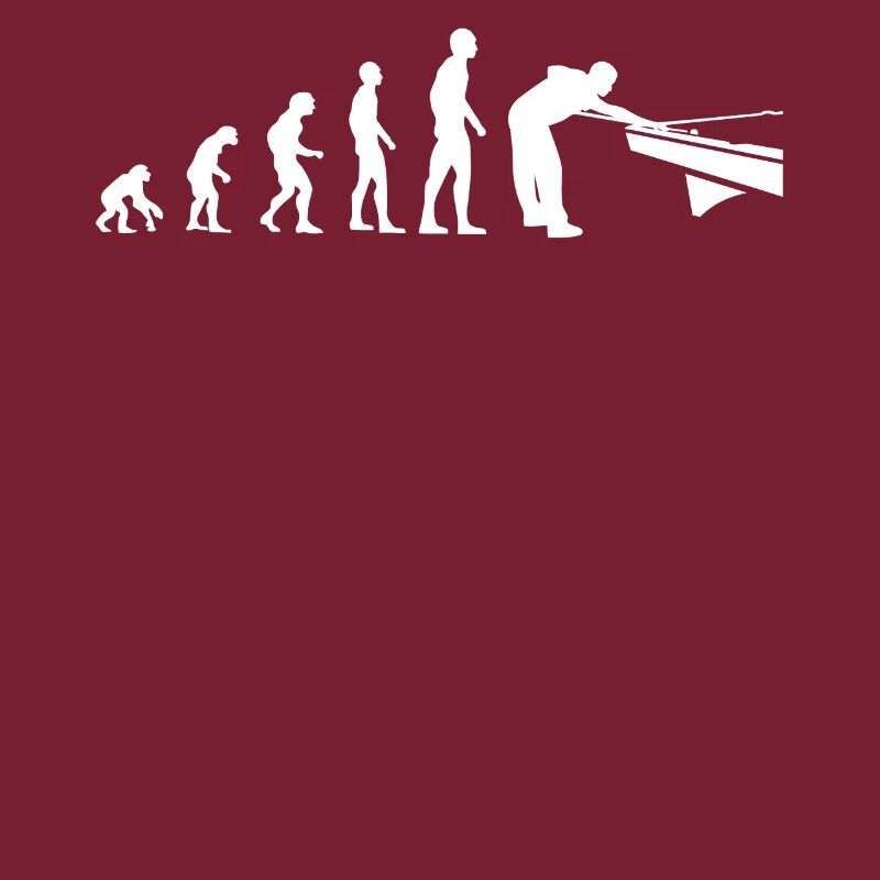 Billard Evolution Lustig Billardspieler Geschenk