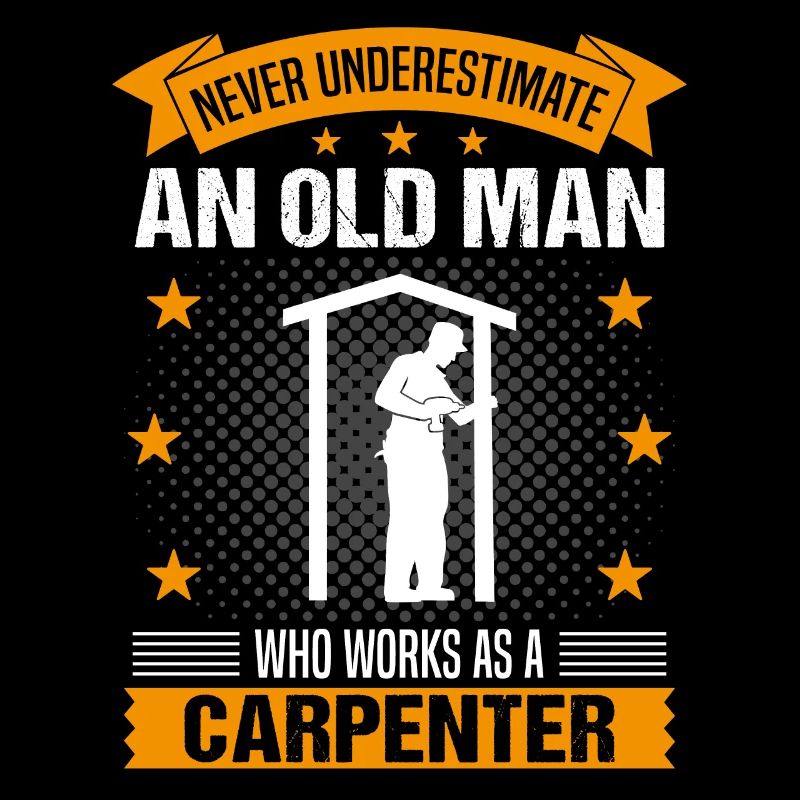 Zimmerer Alter Mann Spruch Herren Geschenk