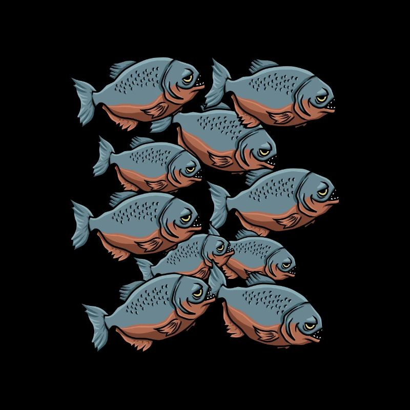 Piranha Geschenk