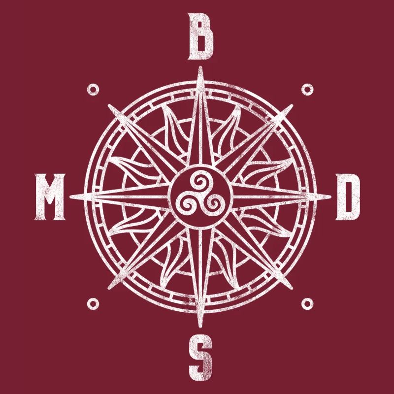 BDSM Kompass Triskele Sadomaso Sub Geschenk