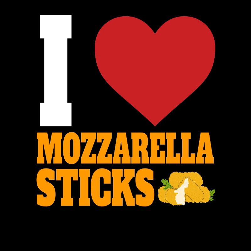 Ich liebe Mozzarella-Sticks