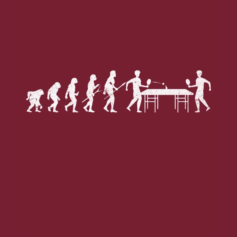 Ping Pong Evolution Tischtennis Geschenkidee