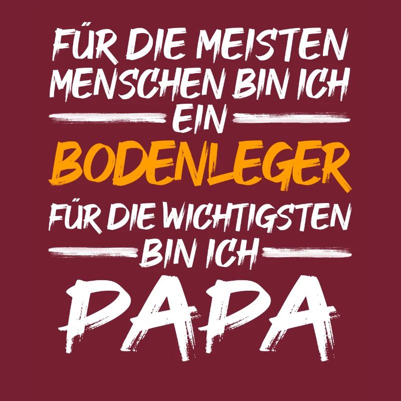 Bodenleger Handwerker Fliesenleger Geschenkidee
