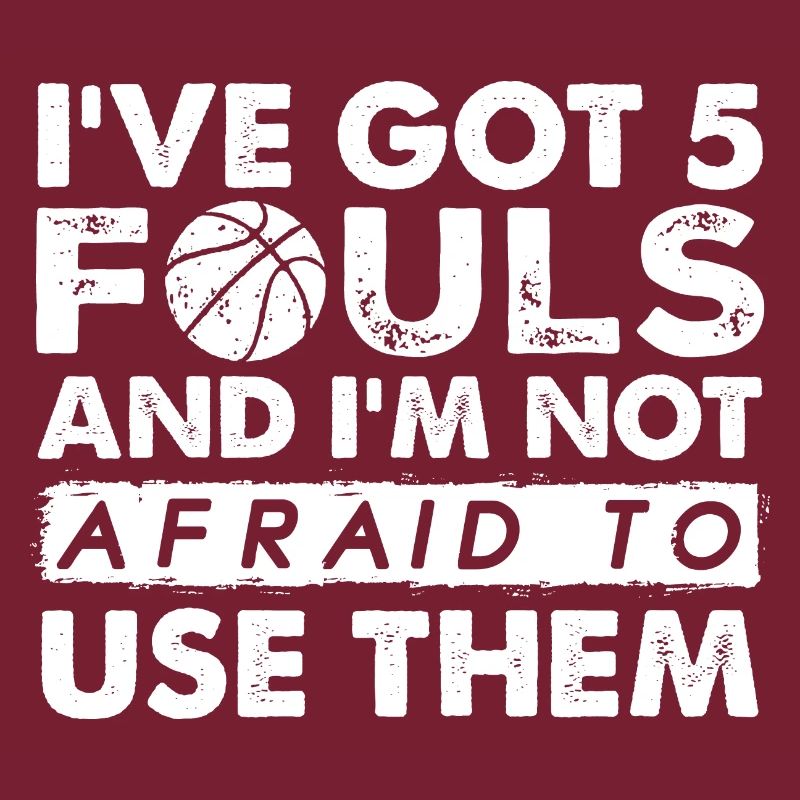 Basketteur cadeau sort Hoops 5 fautes