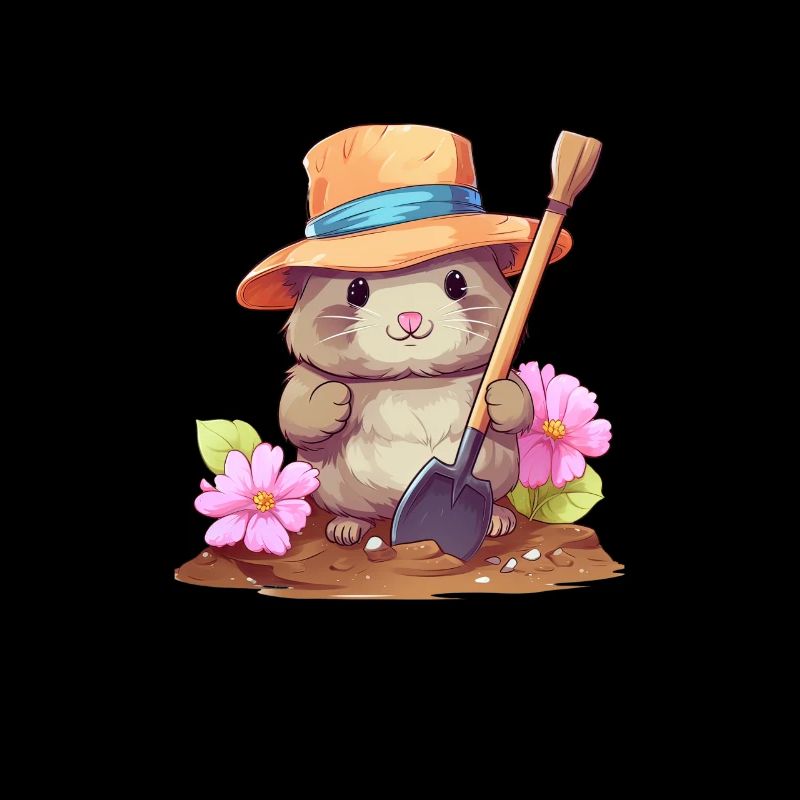 Comic Garden Mole