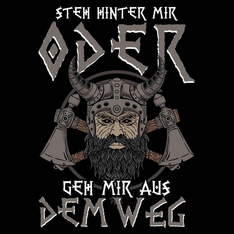 Wikinger Steh Hinter Mir