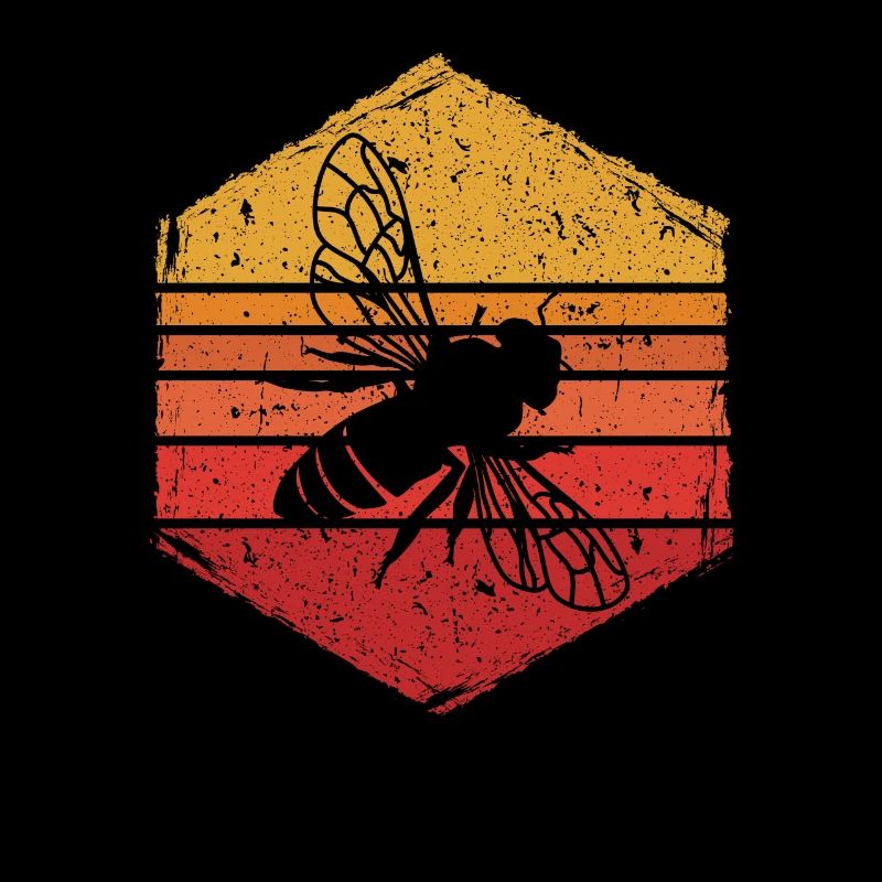 Imker Bienen Retro