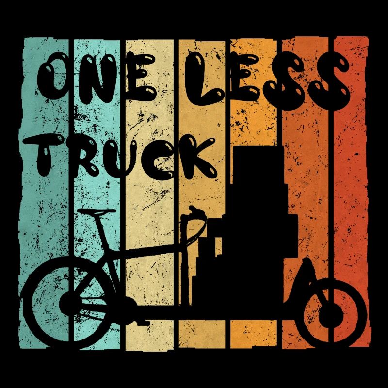 Cargo Bike Cargobike Bicycle Courier One less truck