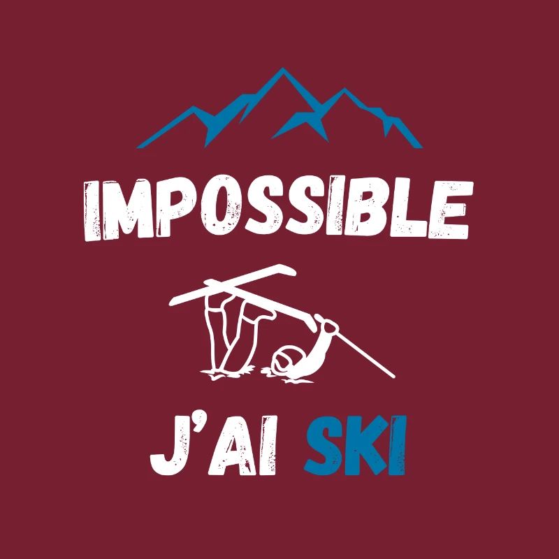 Impossible j'ai ski
