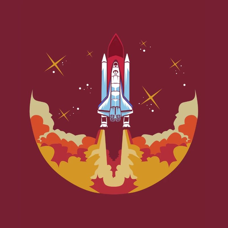 Space shuttle launch Astronaut