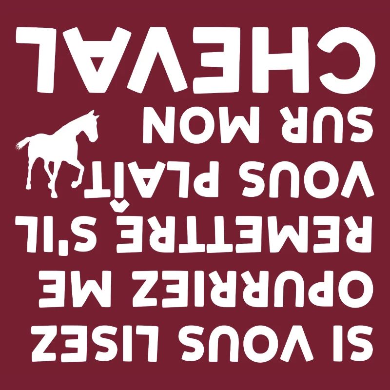 cavalier Cheval propriétaire de chevaux Geschenk