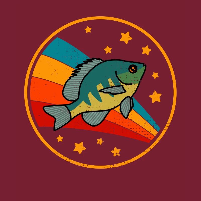 Poisson-lune dans l'espace pour les pêcheurs