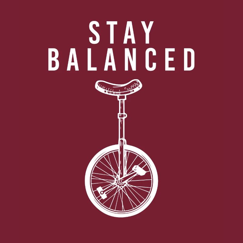 Einradfahrerin Einrad Mädchen Unicycle Balance