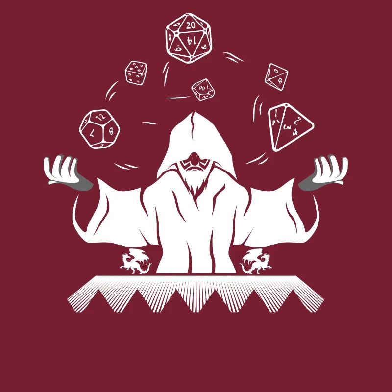 Game Master DM GOD D20 Wizard Tabletop Rollenspiel