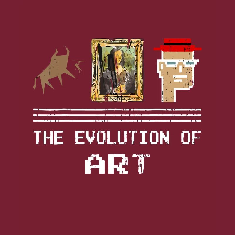 Conceptions drôles de NFT Crypto NFT Art