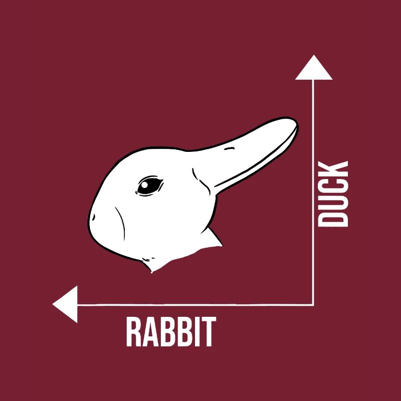 Rabbit Duck Graph Math Ostern
