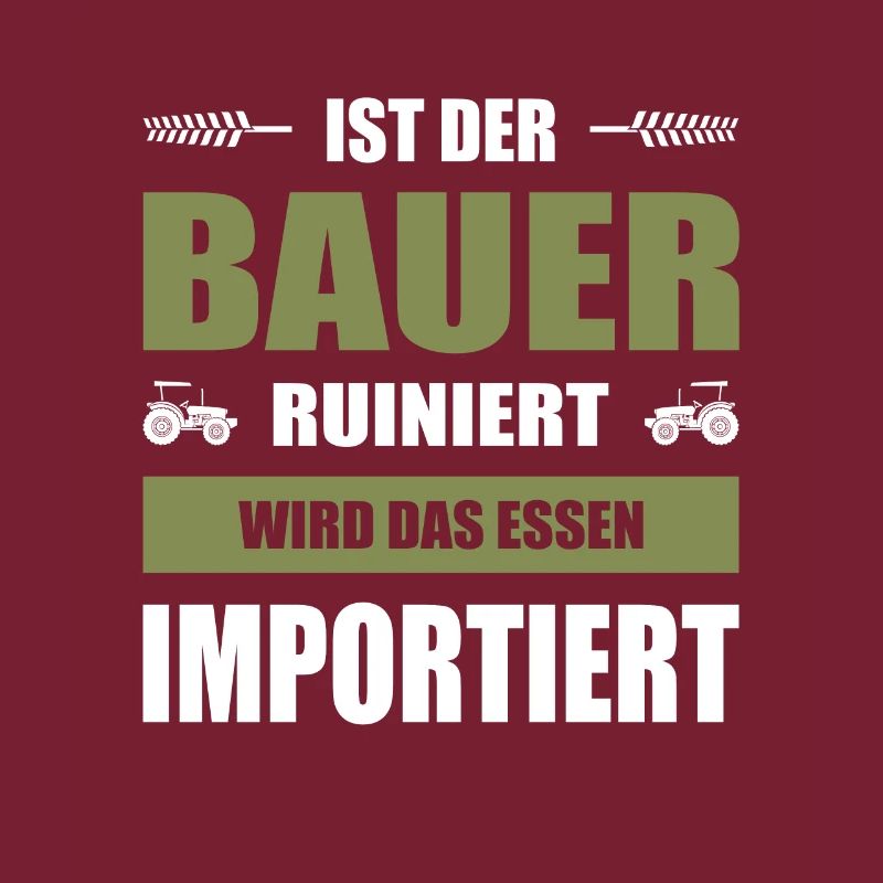 Ist Der Bauer Ruiniert Wird Das Essen Importiert
