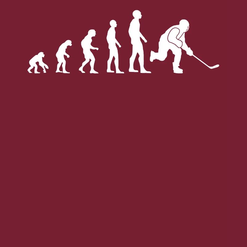 Eishockey Eishockeyspieler Evolution Geschenk